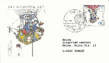 FDC Germany, day of stamps 1992