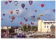 Ballonnen boven Bristol