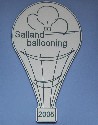 Herinneringsbord Salland Ballooning 2005