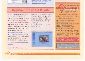 Site of the month in B@lloonnezine