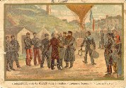 Gambetta leaves Paris by balloon, 7 october 1870