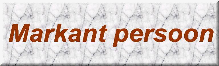Markant persoon